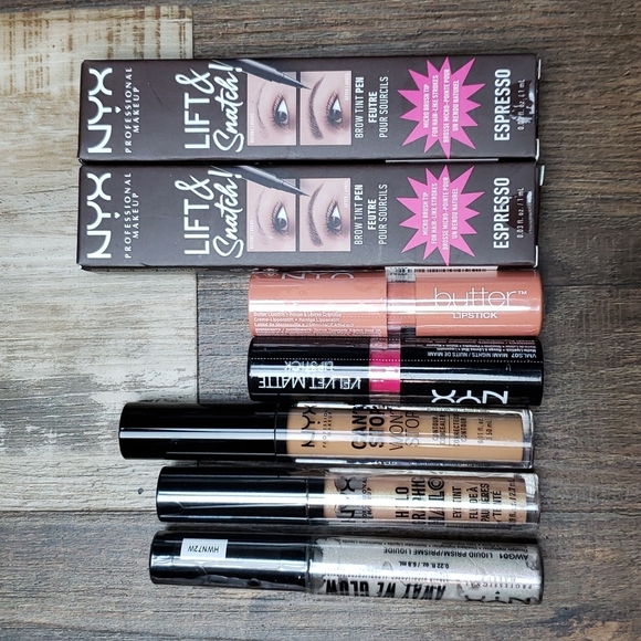 NWT NYX 7 Piece Lot - Picture 1 of 7